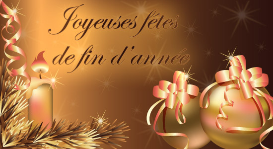 bonne fetes de fin d'année